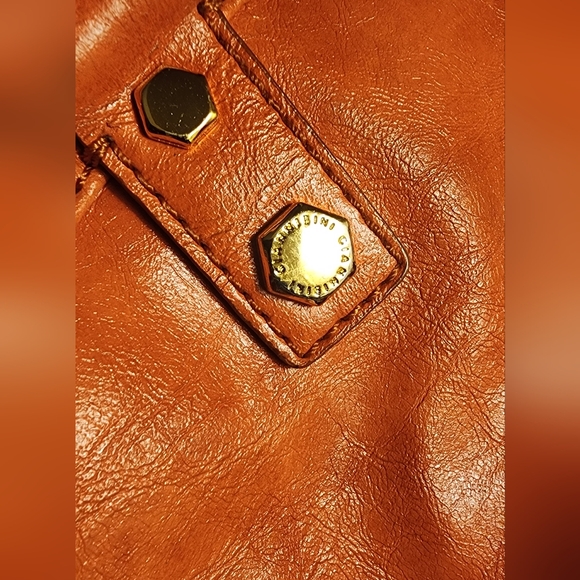 Gianni Bini burnt orange leather tote. Xl. - Picture 9 of 14